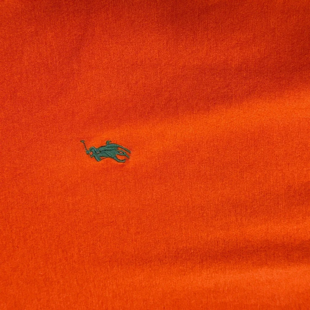 Polo Ralph Lauren Men Orange Short Sleeve Crew Neck T Shirt‎ Tee Size XL